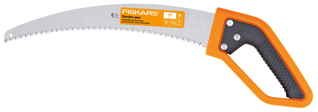 Изображение товара Пила с D-образной ручкой малая Fiskars 1028374 Изображение товара Пила с D-образной ручкой малая Fiskars 1028374