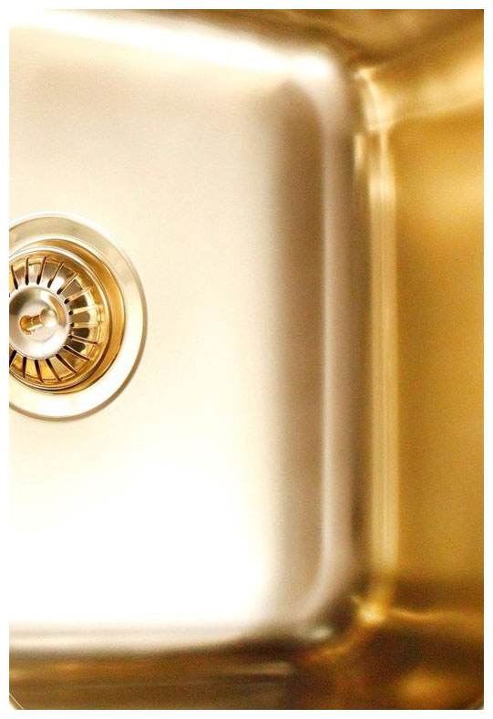 Изображение товара Кухонная мойка Alveus VARIANT MONARCH 40 GOLD P 340X400X185 с выпуском без сифона (1113584)