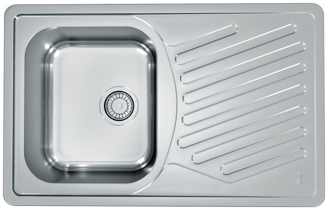Изображение товара Кухонная мойка Alveus ELEGANT 30 SAT 90 FI 810X510 с сифоном 1130551 (1126348)