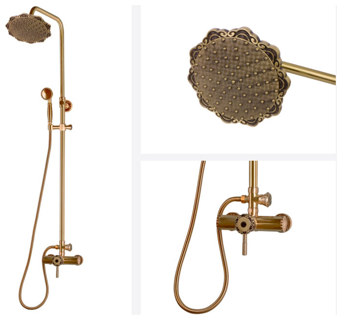 Изображение товара Душевой гарнитур Bronze de Luxe WINDSOR/бронза (10120DF/1)
