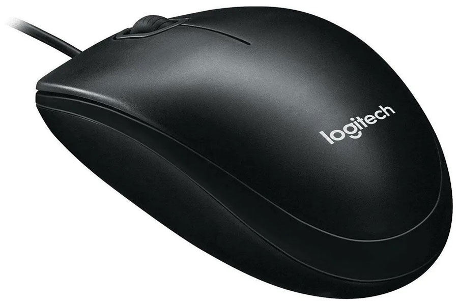 Изображение товара Проводная мышь Logitech M100R с оптическим сенсором 1000 dpi для ПК и ноутбуков