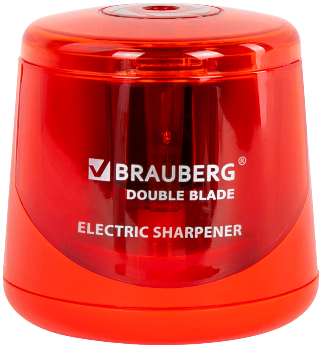 Изображение товара Точилка электрическая Brauberg DOUBLE BLADE RED (271338)