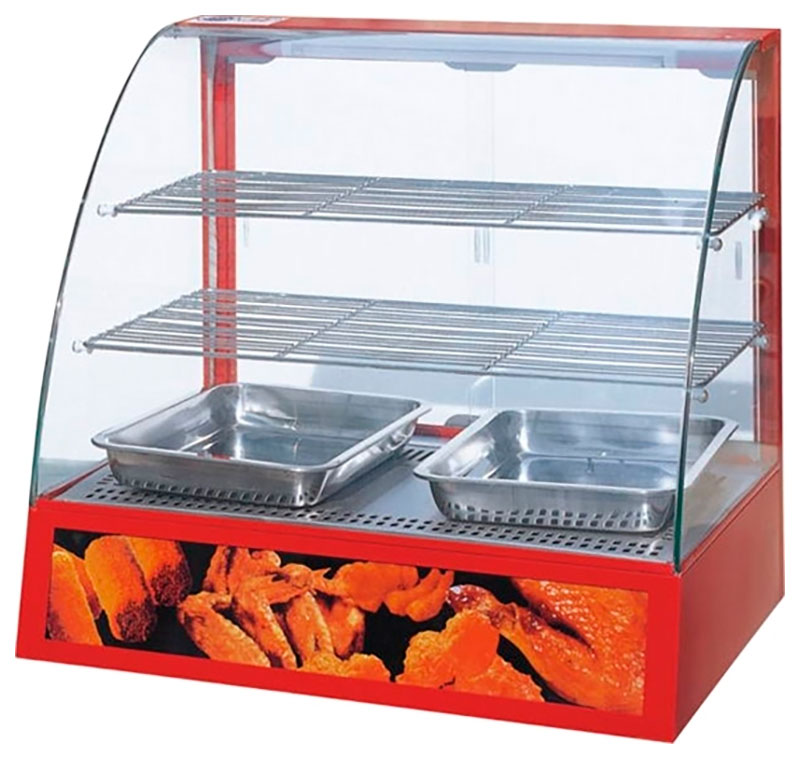 Изображение товара Горизонтальная тепловая витрина Viatto HW-2P для демонстрации и подогрева