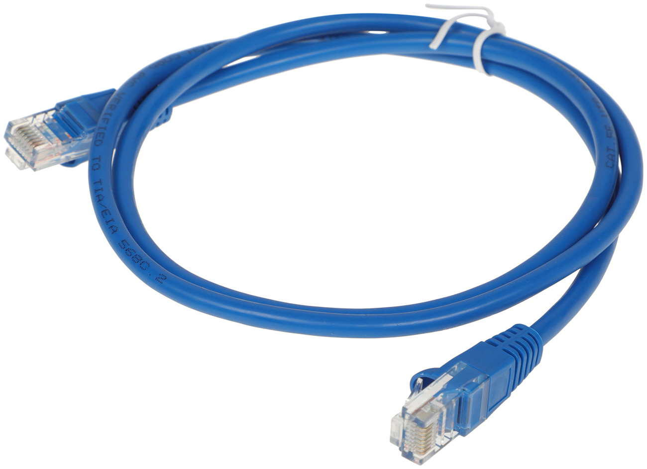 Изображение товара Патч-корд Buro UTP-5E-1M-BL 1м кабель компьютерный RJ-45