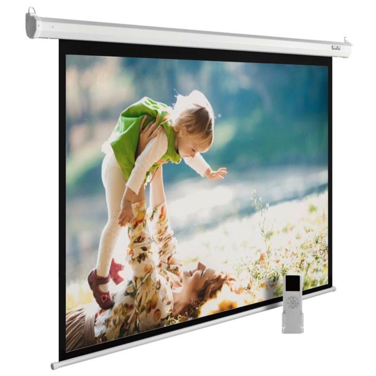 Изображение товара Экран для проектора Cactus 150x240см MotoExpert с моторизованным приводом