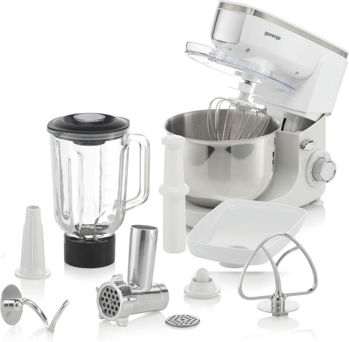 Изображение товара Кухонная машина Gorenje MMC1005W планетар.вращ. 1000Вт белый