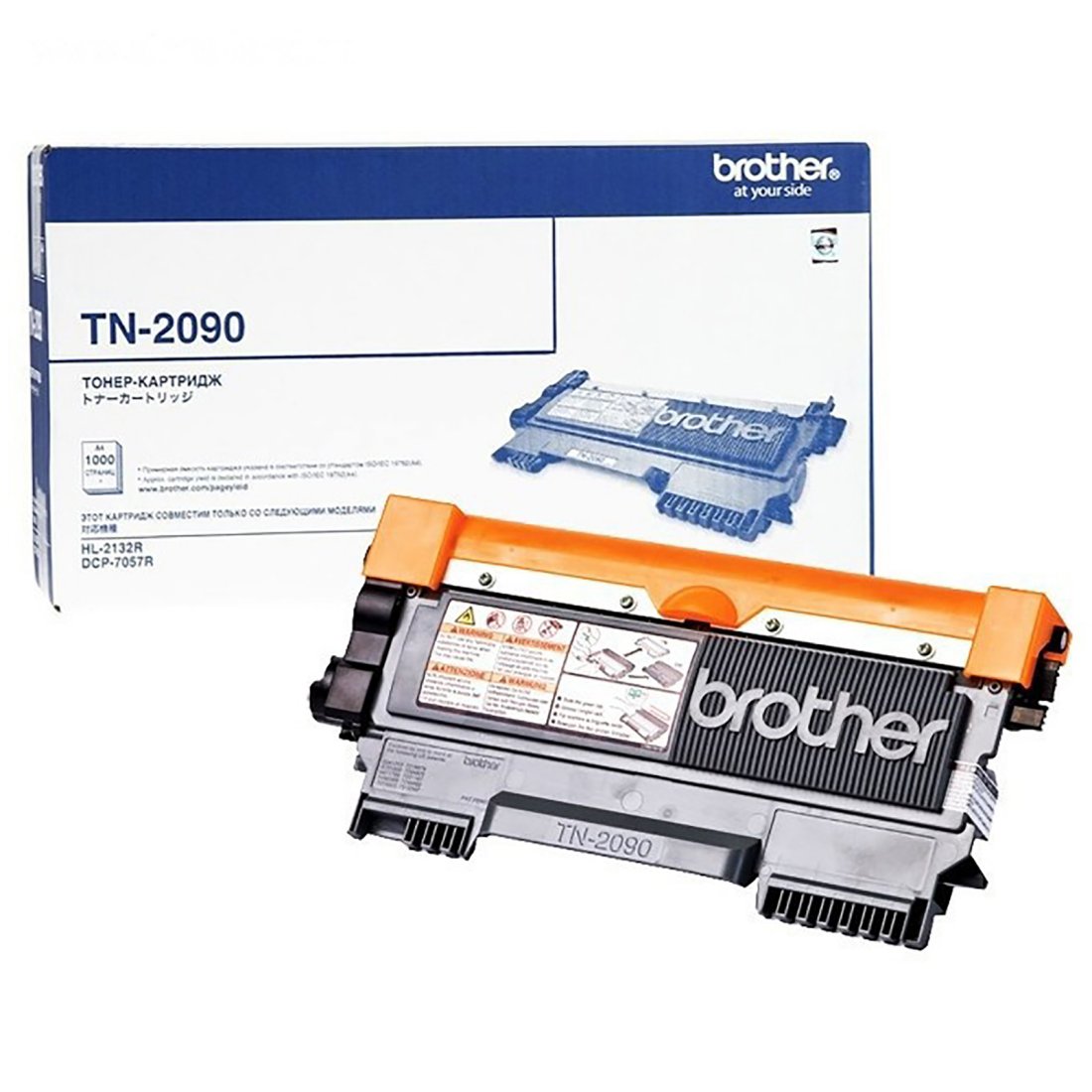 Изображение товара Лазерный картридж Brother TN2090 черный для HL2132 и DCP7057 Изображение товара Лазерный картридж Brother TN2090 черный для HL2132 и DCP7057
