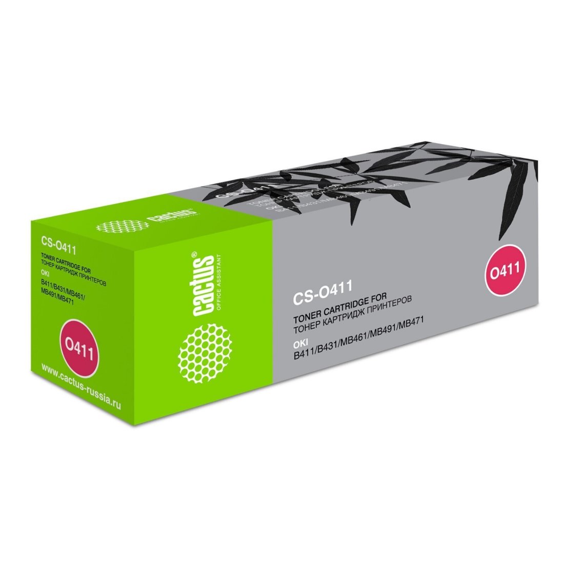 Изображение товара Картридж лазерный Cactus CS-O411 44574705 черный (3000стр.) для Oki B411/B431