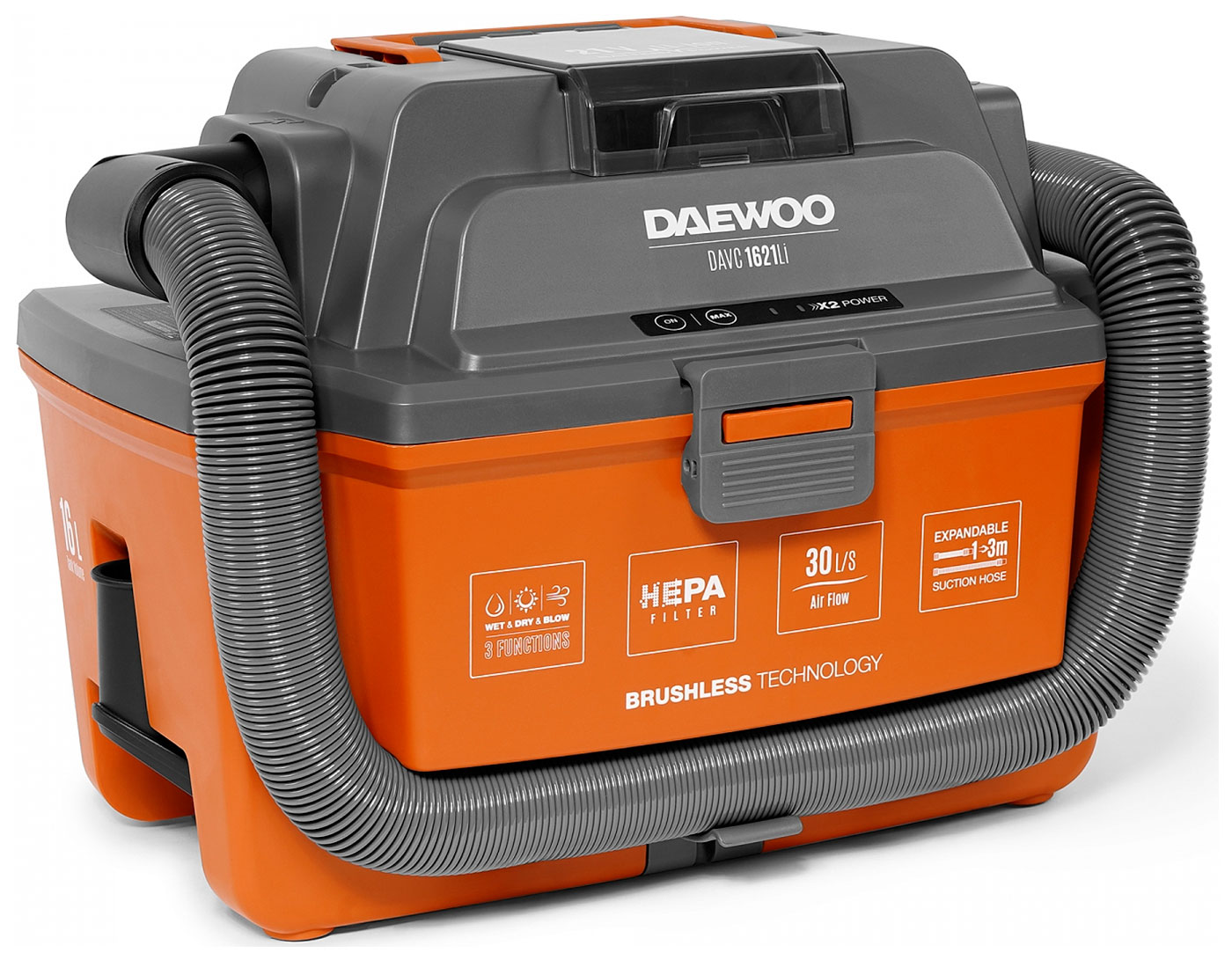 

Пылесос аккумуляторный Daewoo DAVC 1621Li SET