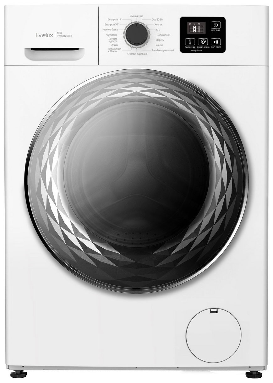 Изображение товара Стиральная машина Evelux EW 61125 BD с фронтальной загрузкой 10 кг