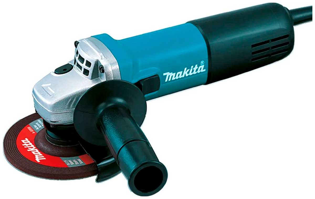 Угловая шлифовальная машина (болгарка) Makita 9558HNR, 840Вт, 11000об/мин