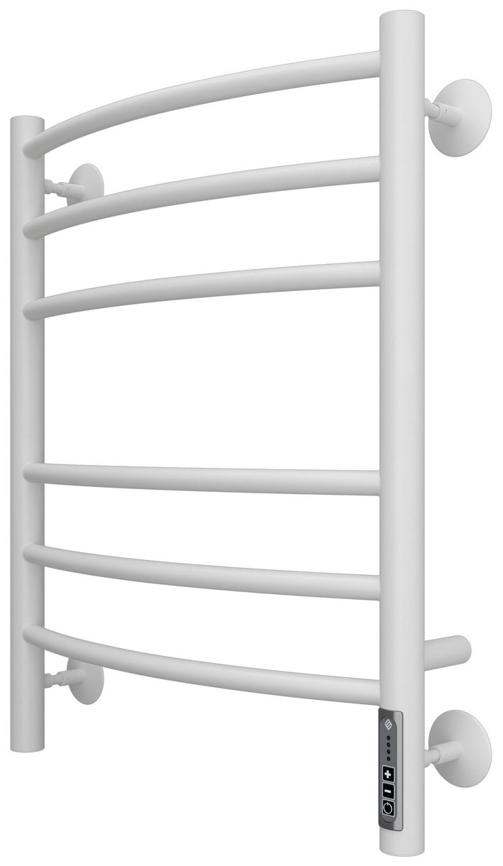 Изображение товара Электрический полотенцесушитель Terminus Классик П6 450х600 с сухим ТЭН и покрытием порошковым белы