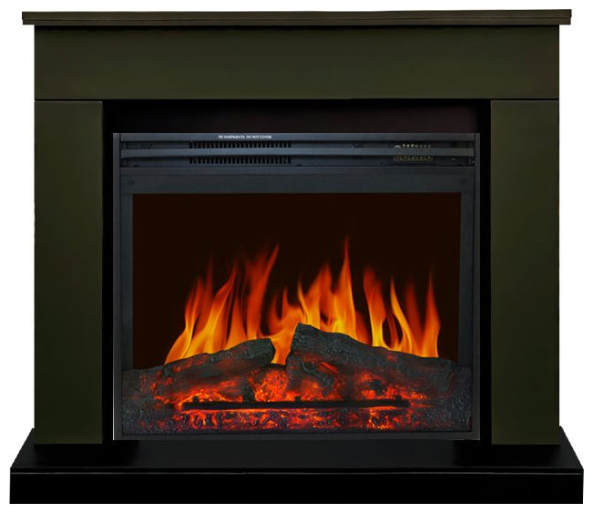 Изображение товара Каминокомплект Royal Flame Bergen SFT с очагом Jupiter FX N темная олива