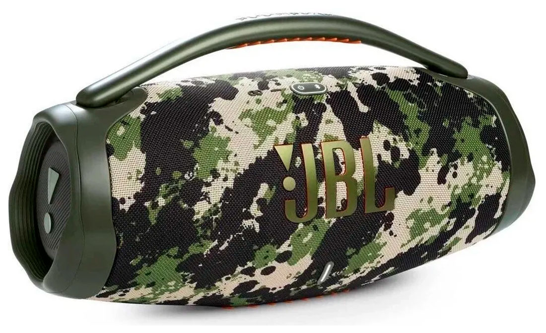 Портативная акустика JBL BOOMBOX3SQUADUK, хаки Портативная акустика JBL BOOMBOX3SQUADUK, хаки