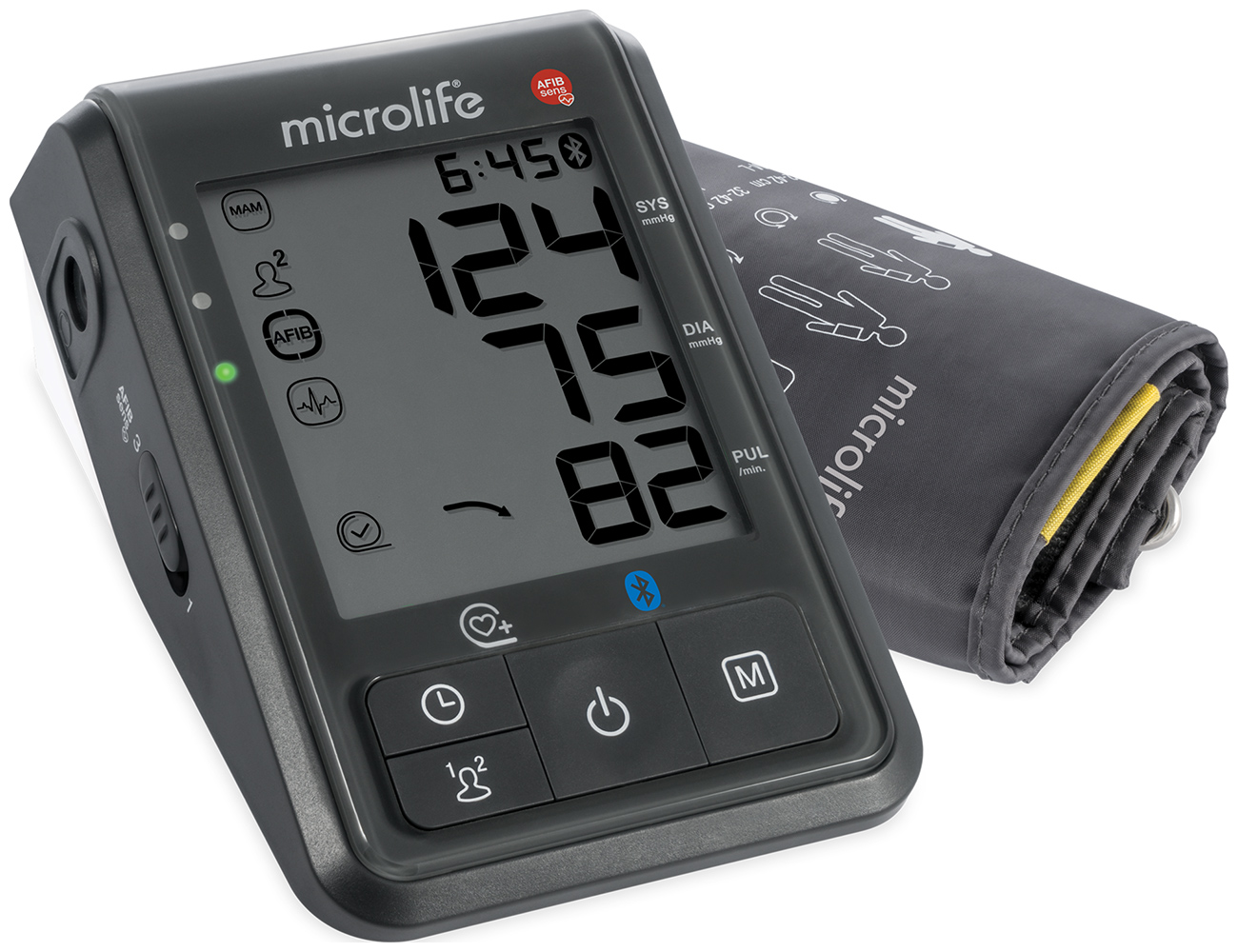 Изображение товара Тонометр Microlife BP B6 Connect с адаптером и опцией передачи данных через Bluetooth