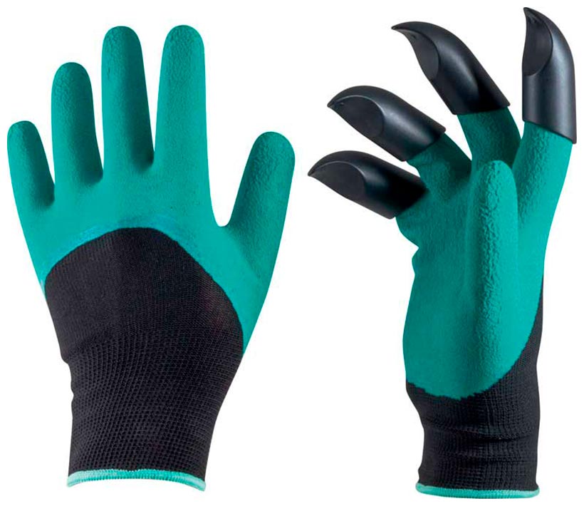 Изображение товара Перчатки садовые Park GG-4 с пластиковыми когтями, размер L (003656)