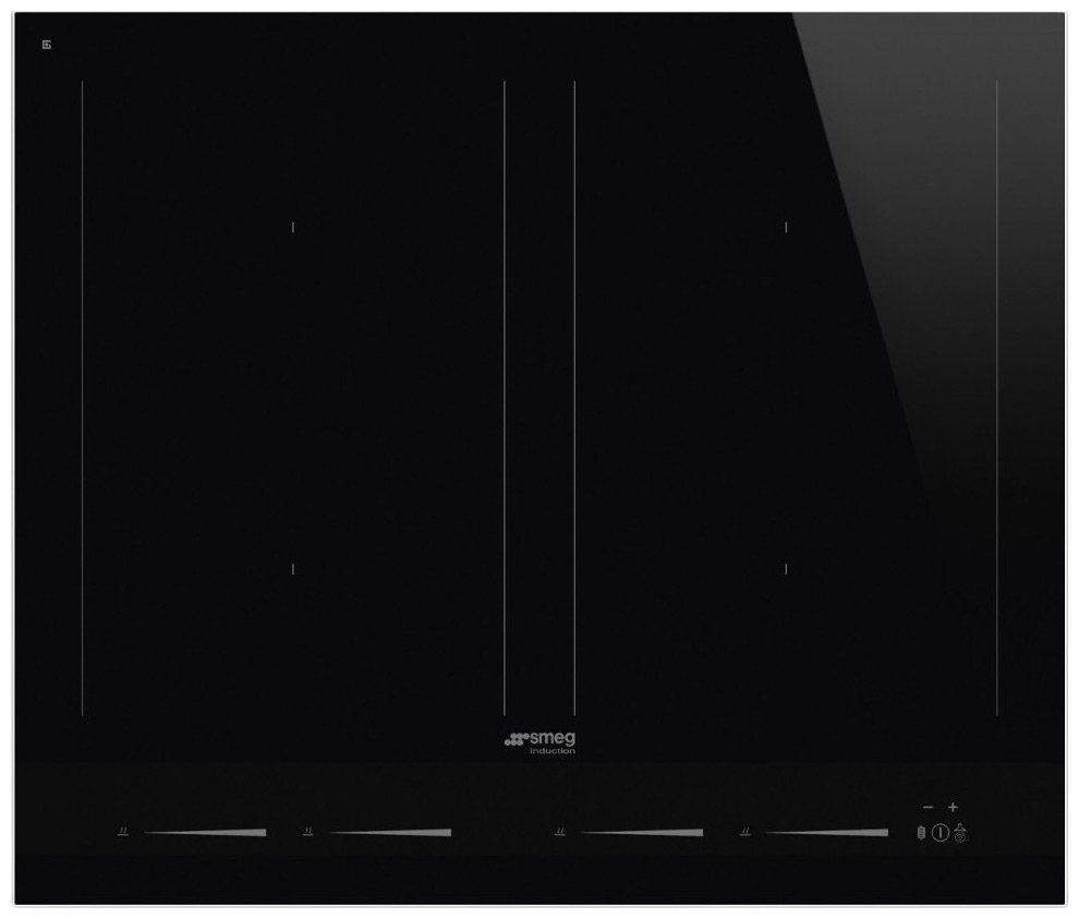 Изображение товара Электрическая варочная панель Smeg SIM1644D 4 индукционных зон сенсорная