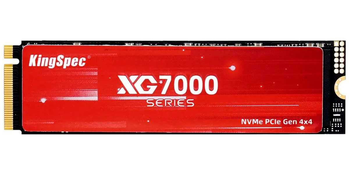 SSD накопитель Kingspec M.2 XG7000 1000 Гб PCIe 4.0 (XG7000-1TB) SSD накопитель Kingspec M.2 XG7000 1000 Гб PCIe 4.0 (XG7000-1TB)