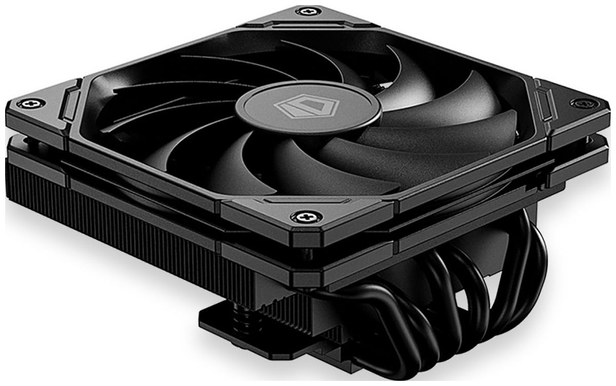 Изображение товара Кулер для процессора ID-Cooling IS-67-XT BLACK с одним вентилятором 120 мм