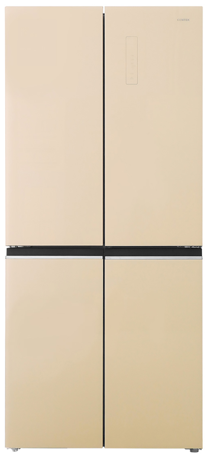 Изображение товара Многокамерный холодильник Centek CT-1744 NF Beige Glass с No Frost и инвертором