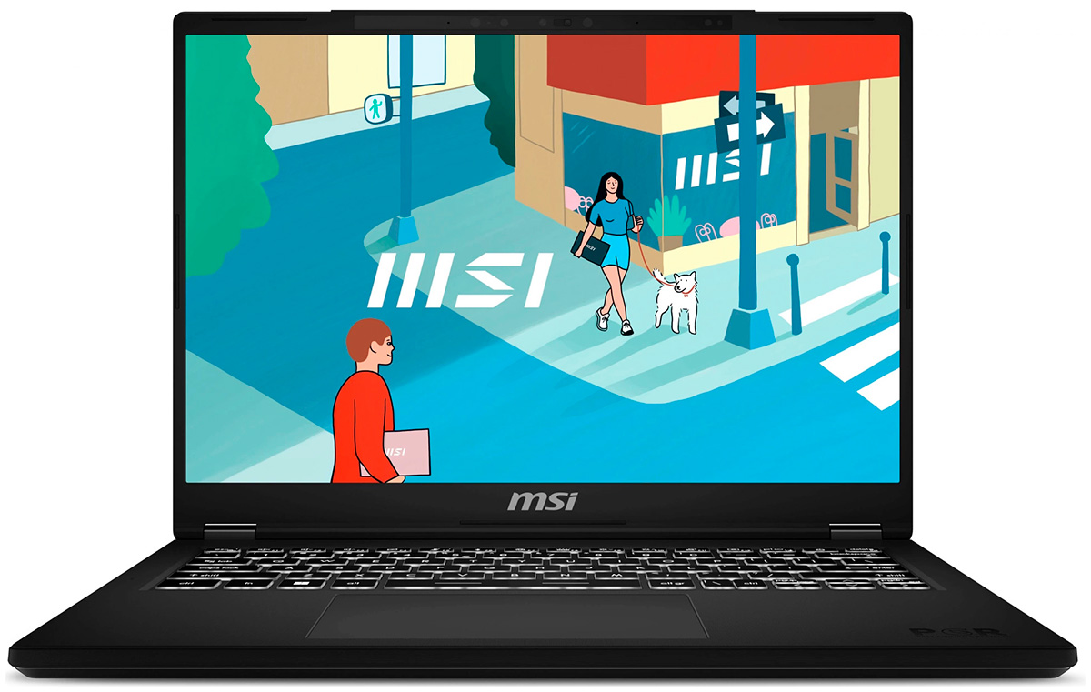 Ноутбук MSI 14 H D13MG-090RU (9S7-14L112-090) черный