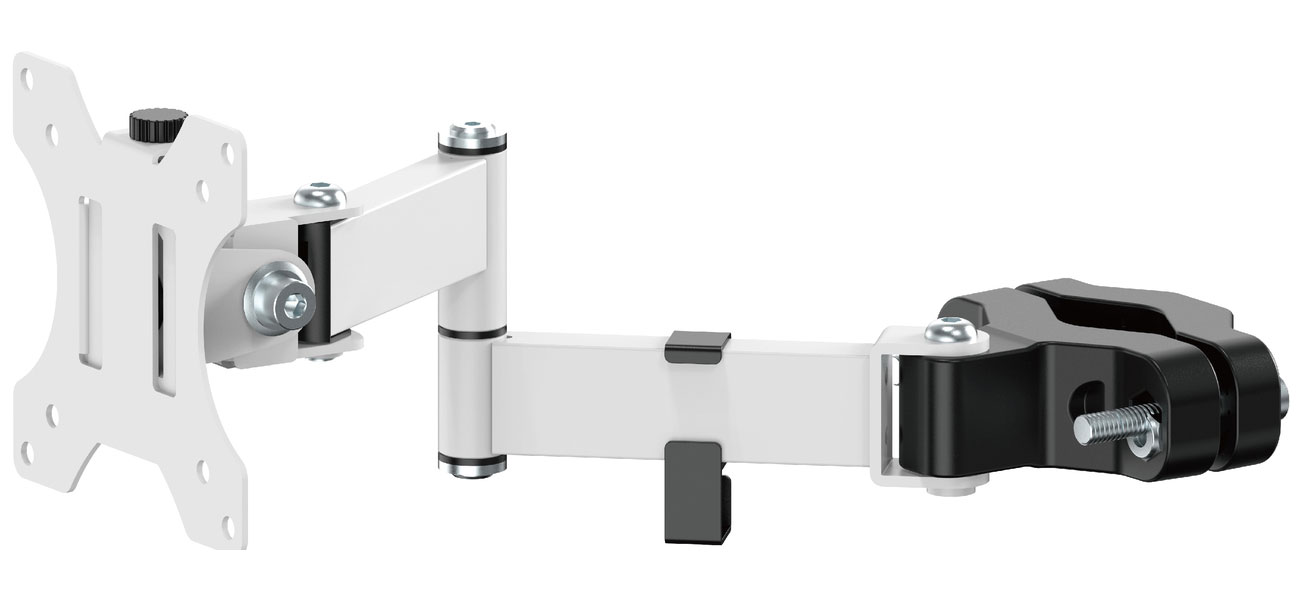 Изображение товара Крепление-кронштейн UniTeki FMP1075W, на трубу для монитора или ТВ