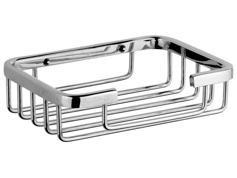 Изображение товара Мыльница D-Lin хром прямоугольная настенная 9x12.2 см оiginal
