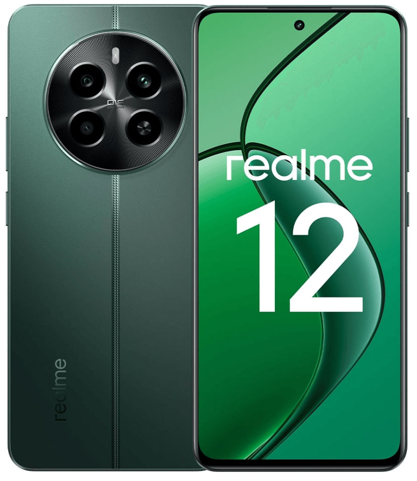 Смартфон Realme 12 4G RMX3871 256Gb 8Gb зеленый