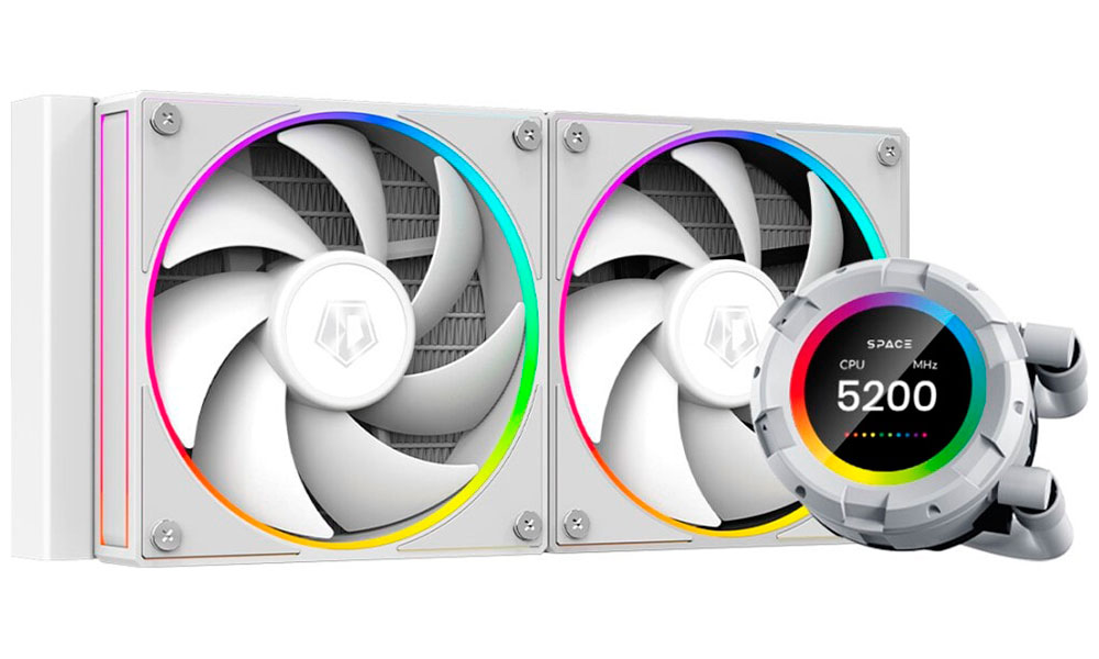 Изображение товара СЖО для процессоров ID-Cooling SL240 WHITE