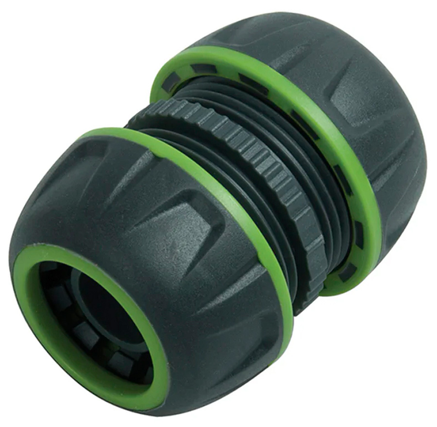 Изображение товара Коннектор Amigo соединительный 3/4" для шлангов ремонтный из ABS Пластика