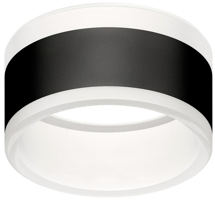 Изображение товара Насадка передняя Ambrella Light DIY Spot N8445 Черный песок и Белый матовый