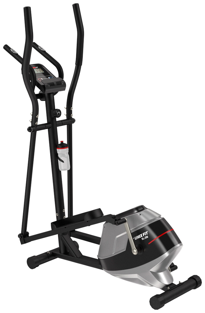 Изображение товара Эллиптический тренажер Unix Fit SL-350 для домашних тренировок с датчиками пульса и LCD дисплеем