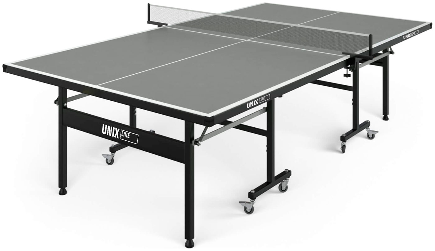 Изображение товара Всепогодный теннисный стол Unix Line outdoor 6mm серый