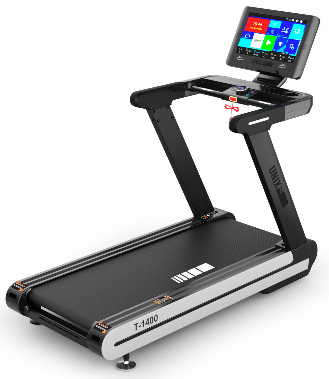 Изображение товара Профессиональная беговая дорожка Unix Fit T-1400 PRO 18,5 TFT с настройками наклона