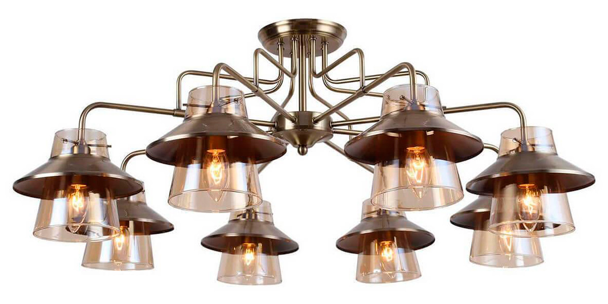 Изображение товара Люстра потолочная Lussole Lgo Cochise GRLSP-8079