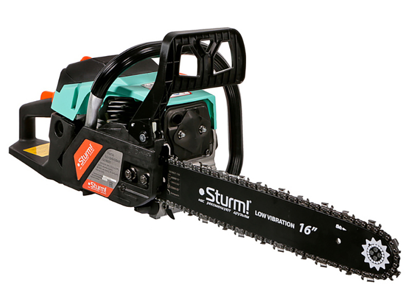 Изображение товара Бензопила Sturm! 2кВт, шина 16, 64 звена, шаг цепи 0.325 (GC9937)