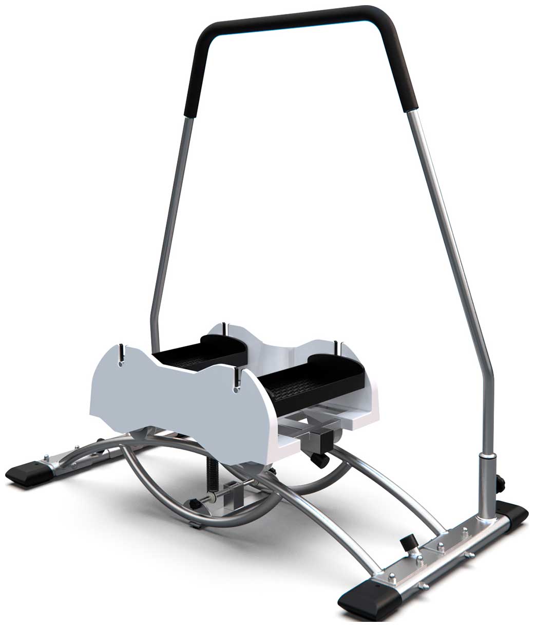 Изображение товара Горнолыжный тренажер DFC SkiTrener T1002 для дома, укрепление мышц ног и спины