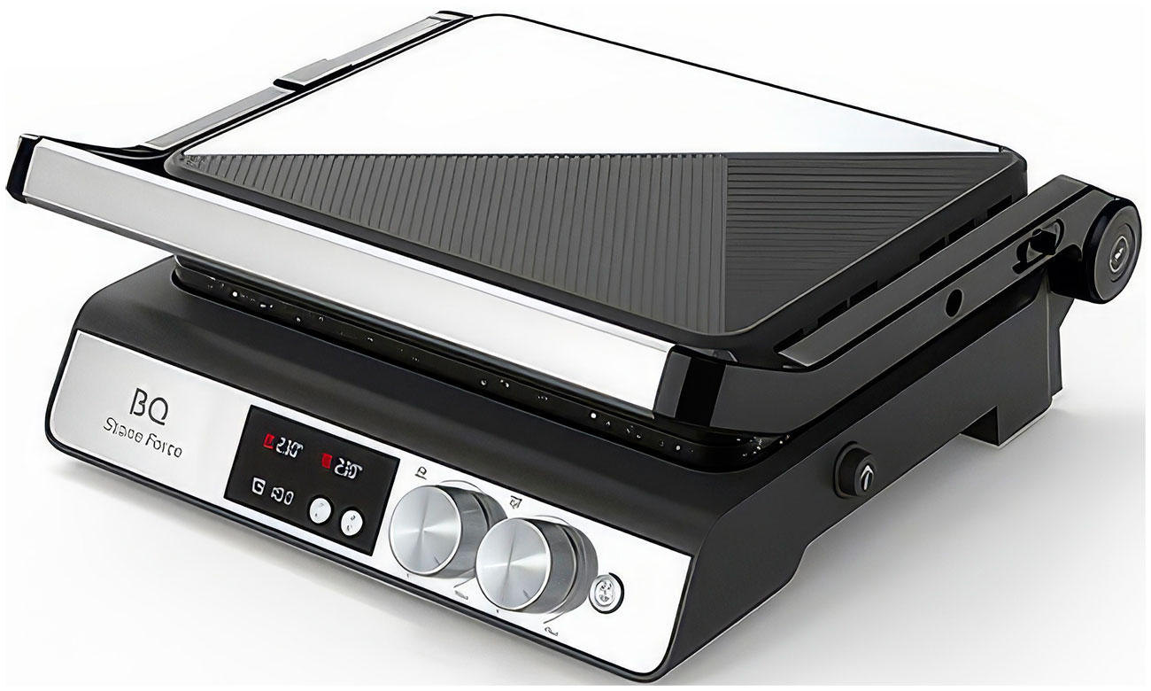 Изображение товара Электрический гриль BQ GR3002, Черный-Стальной