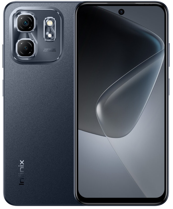 Изображение товара Смартфон Infinix HOT 50i 4+128GB Sleek Black 6.78 IPS Android 14