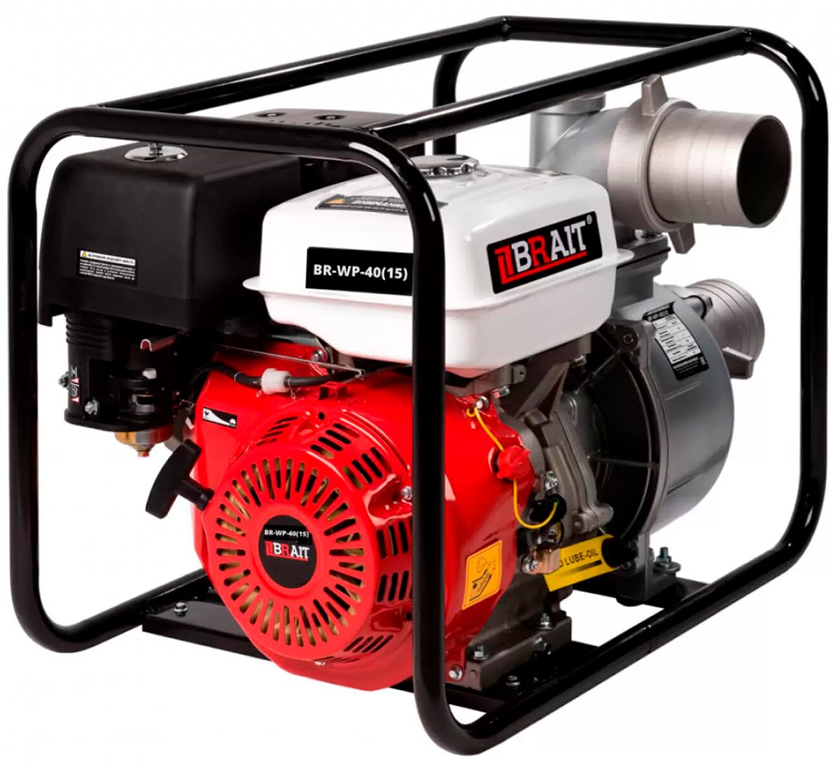 

Мотопомпа бензиновая Brait BR-WP-4015, Черный