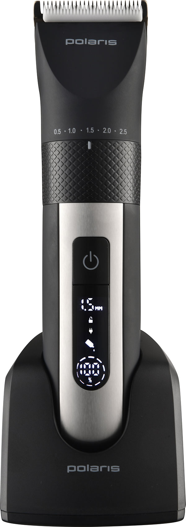 Изображение товара Машинка для стрижки волос Polaris PHC 5200, черный