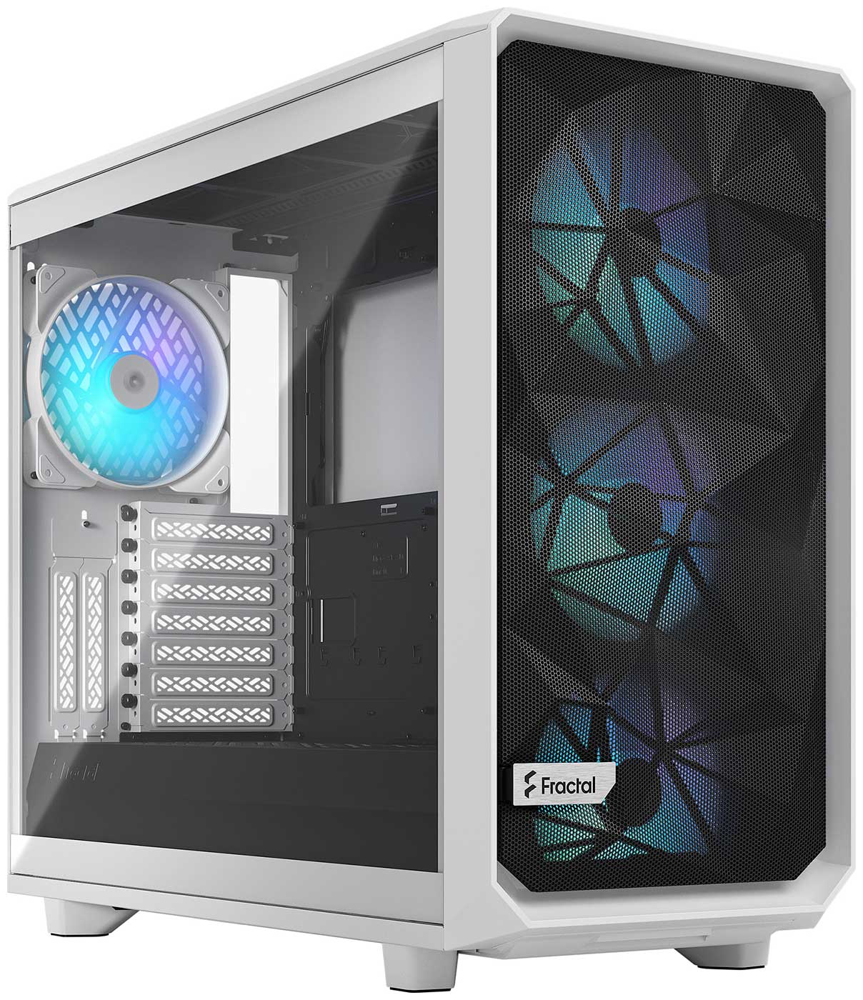 Изображение товара Компьютерный корпус Fractal Design Meshify 2 RGB TG Clear Tint White (FD-C-MES2A-08)