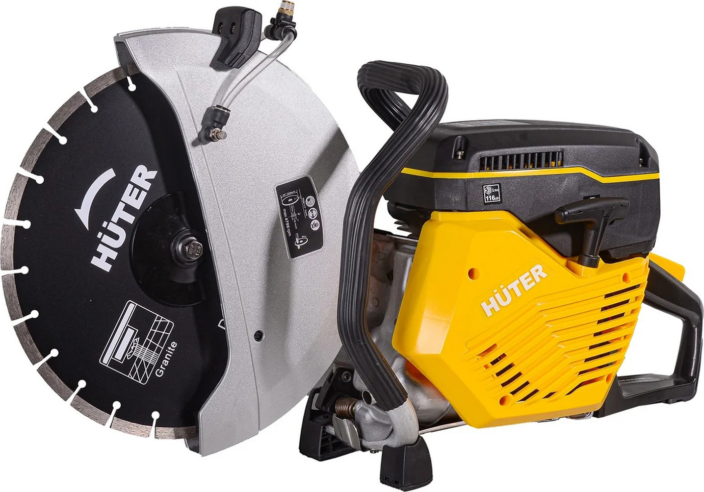 Изображение товара Бензорез Huter GC-7414B мощный профессиональный инструмент для резки бетона и асфальта