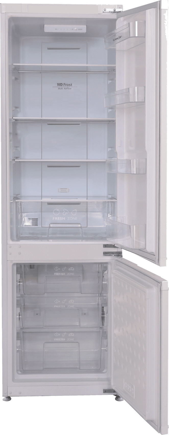 Изображение товара Встраиваемый двухкамерный холодильник Candy CBCN7232AFS A+ No Frost 177х54 см