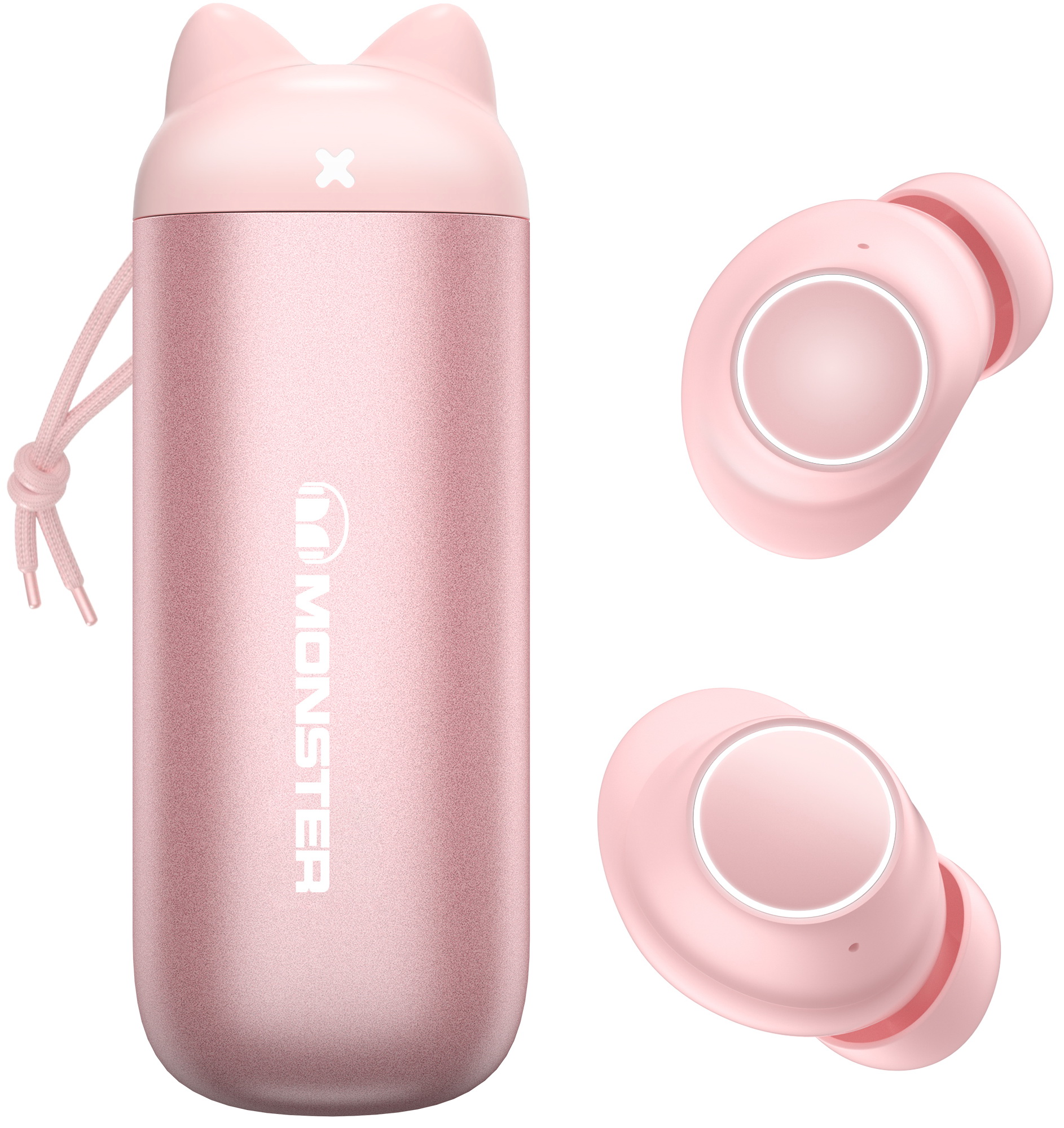 Наушники Monster Melody розовые