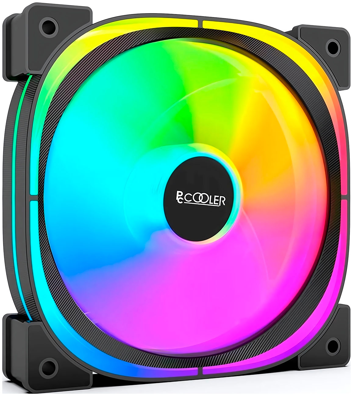 Изображение товара Вентилятор для корпуса PCCooler EF120 3х120 mm PWM ARGB (F3-L120BKAM3-GL)