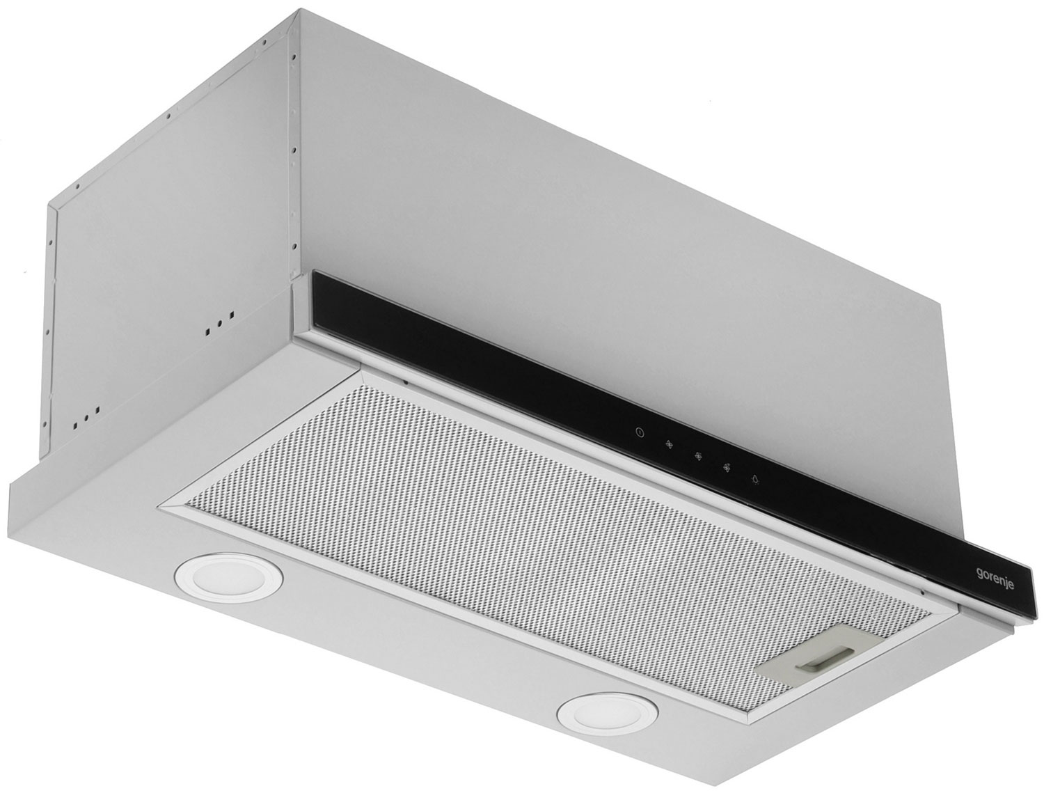 

Вытяжка Gorenje TH60E8SGB, Нержавеющая сталь/черное стекло