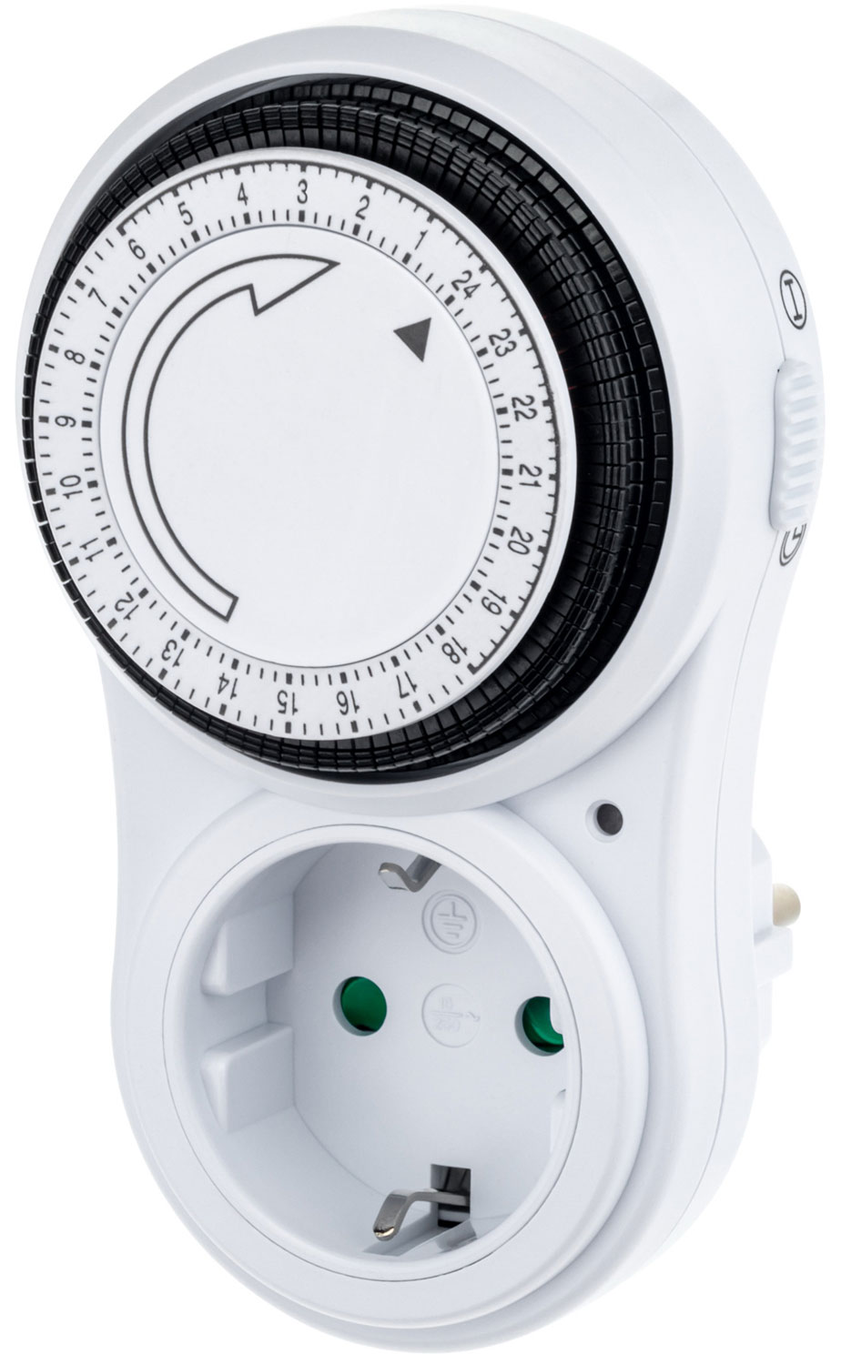 Изображение товара Механический суточный таймер Duwi 66987 управление 15 мин нагрузки 3680 Вт белый