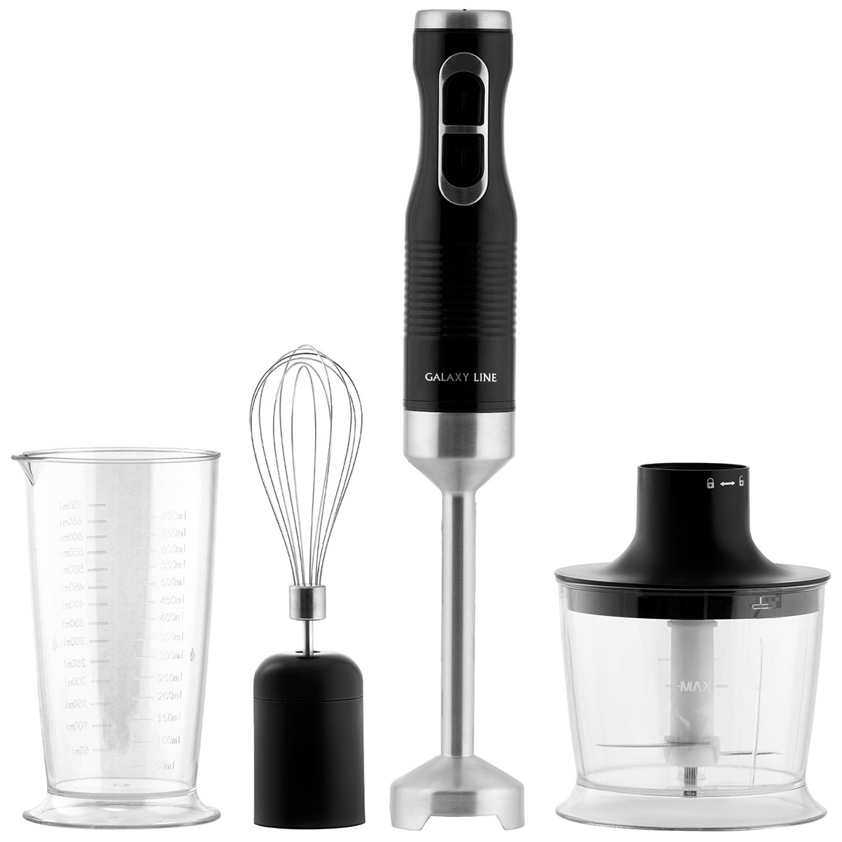 Изображение товара Погружной блендер Galaxy Line GL 2140 мощность 1400 Вт с боковой регулировкой скорости