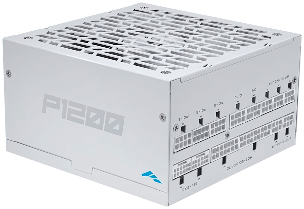 

Блок питания Sama P1200 White (XPH1200-AP), 1200W, Platinum (P1200-WHPFF001-EU), Белый